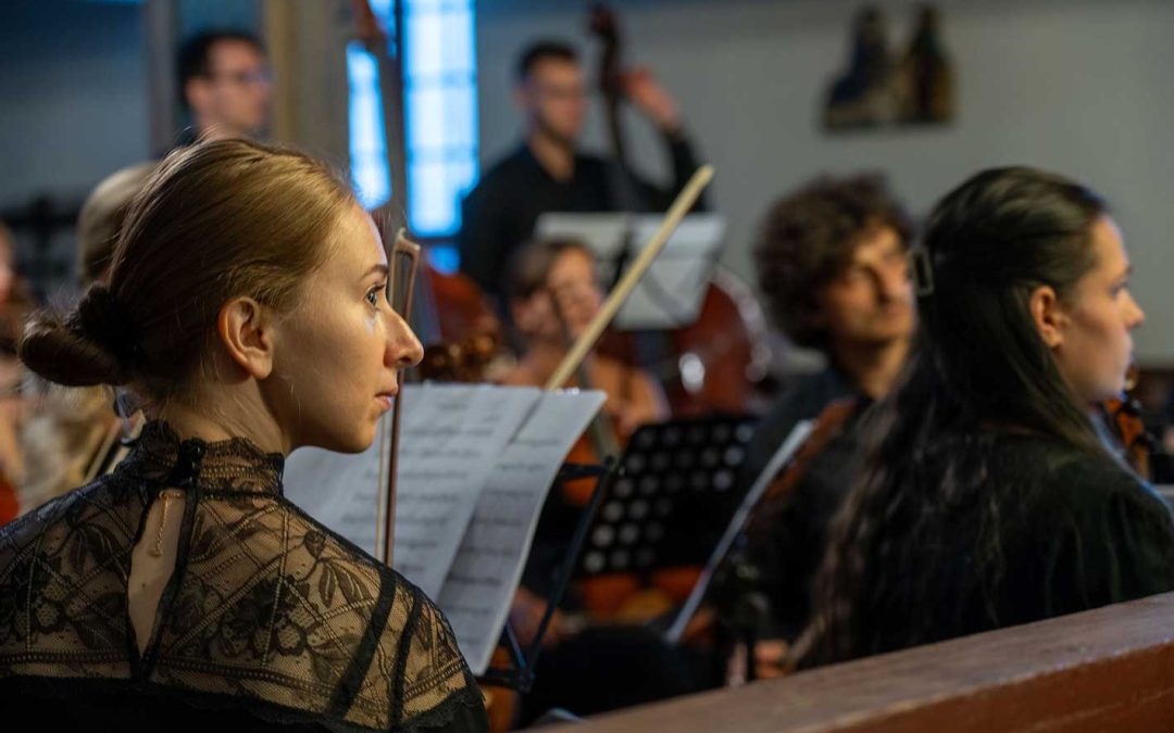 Koncert Orkiestry Uniwersytetu Komisji Edukacji Narodowej w Krakowie w Parafii Ewangelicko – Augsburskej w Pasymiu